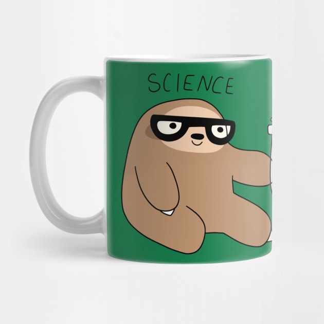 Science Sloth by saradaboru